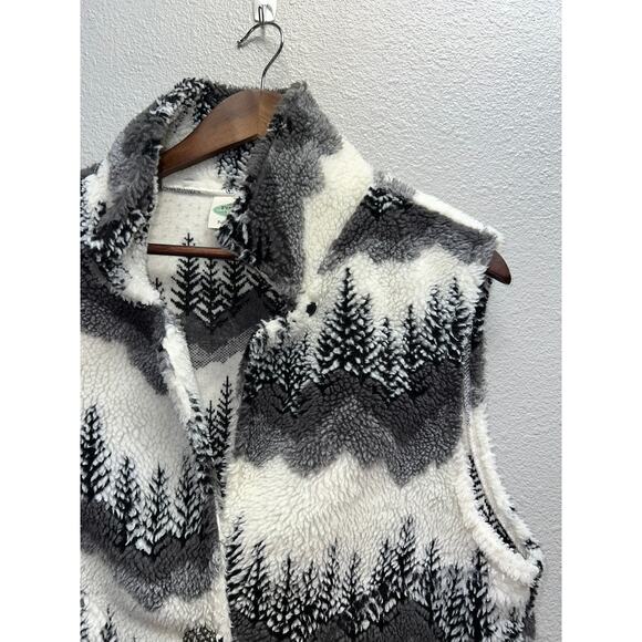 Womens Pine Cone Designs Sweater Sleeveless Palmer Lake Colorado Medium - Picture 5 of 11